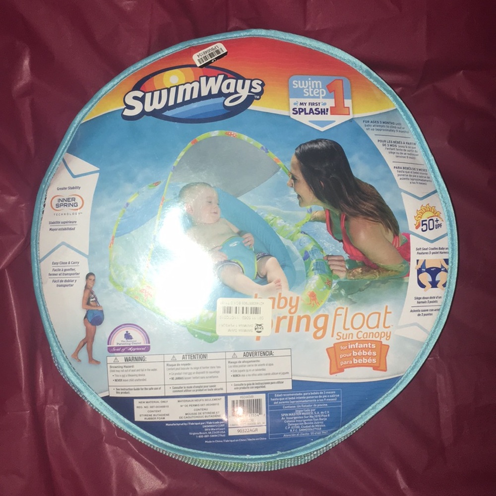 Swimways baby float